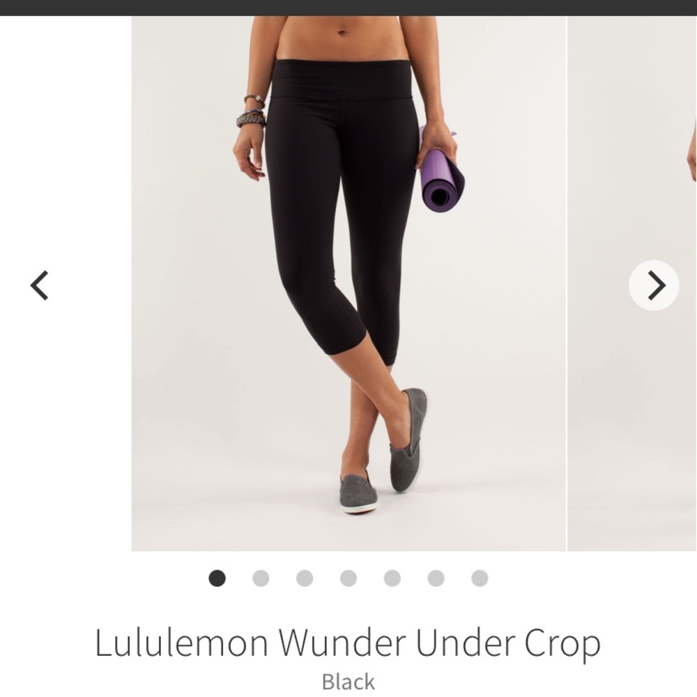 LULULEMON WUNDER UNDER CROPS 21’